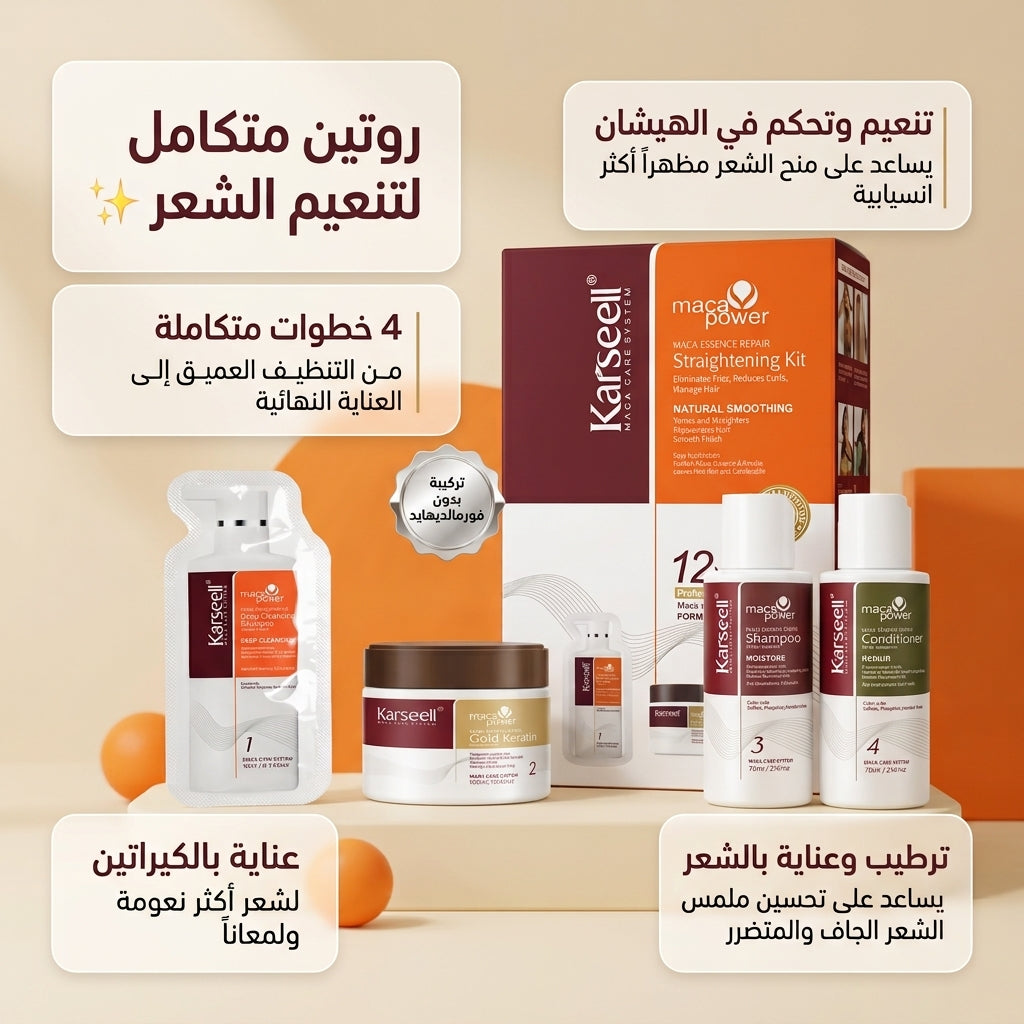 MACA ESSENCE REPAIR STRAIGHTENING KIT