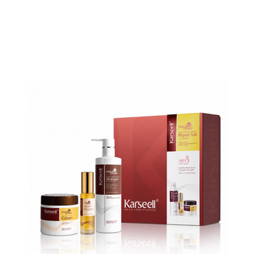 SHAMPOO+ COLLAGEN HAIR MASK+ ESSENCE OIL