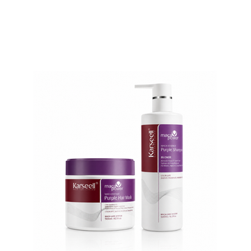 PURPLE HAIR MASK PURPLE SHAMPOO
