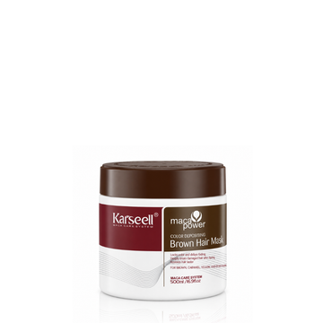 COLOR DEPOSITING BROWN HAIR MASK