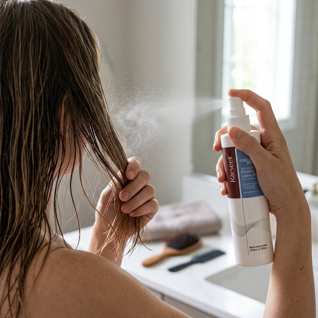 MACA ESSENCE REPAIR POTEIN LEAVE IN SPRAY