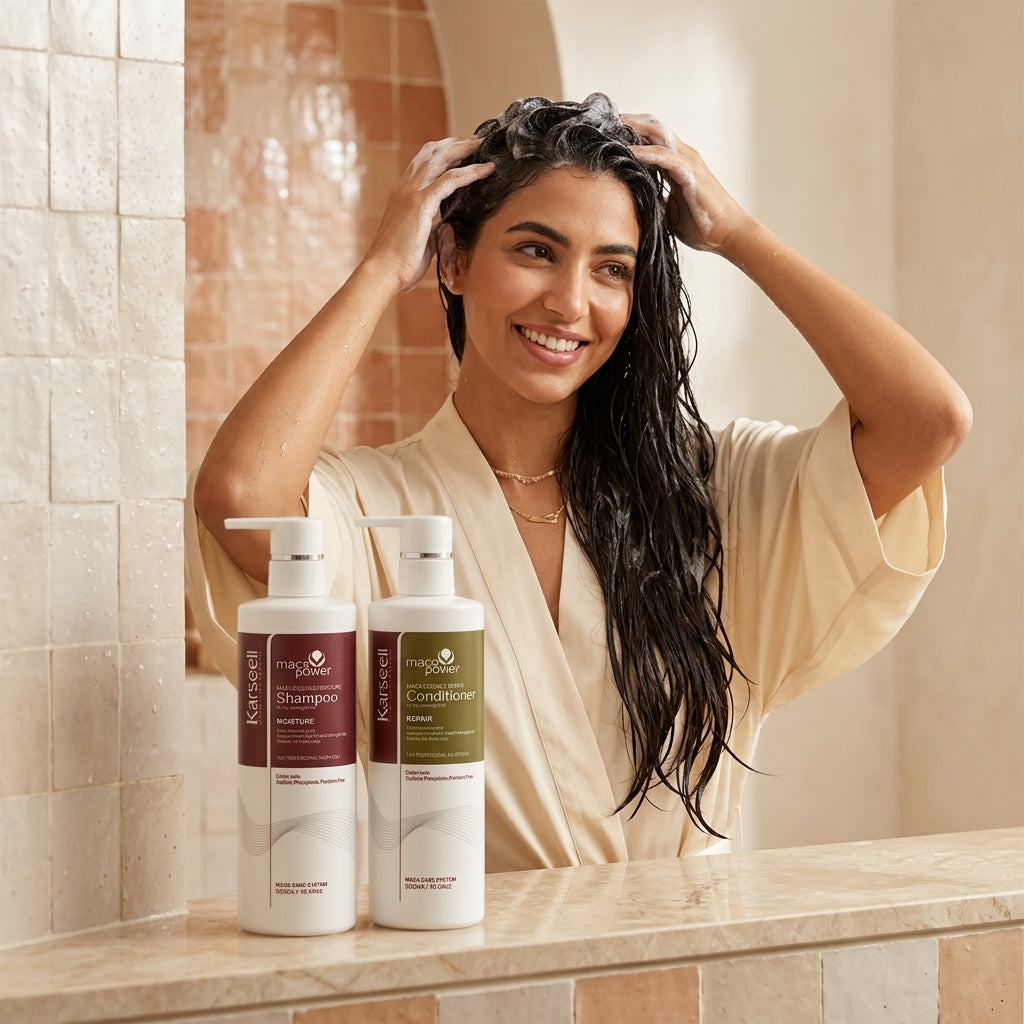 MOISTURE SHAMPOO +REPAIR CONDITIONER